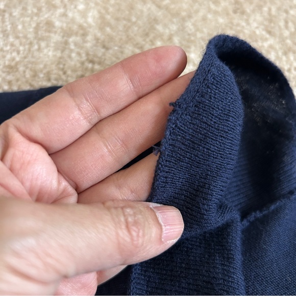 Women’s Navy Blue GAP Dolman style Cardigan size M with tags - Picture 8 of 9